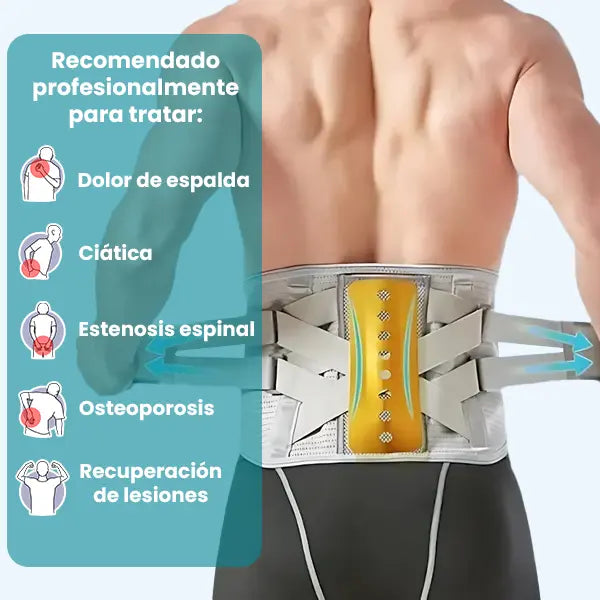 Cinturón de Soporte Lumbar Taquey 2.0
