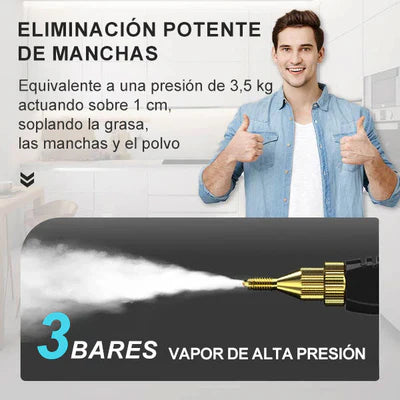 Limpiador a Vapor Portátil 2500W