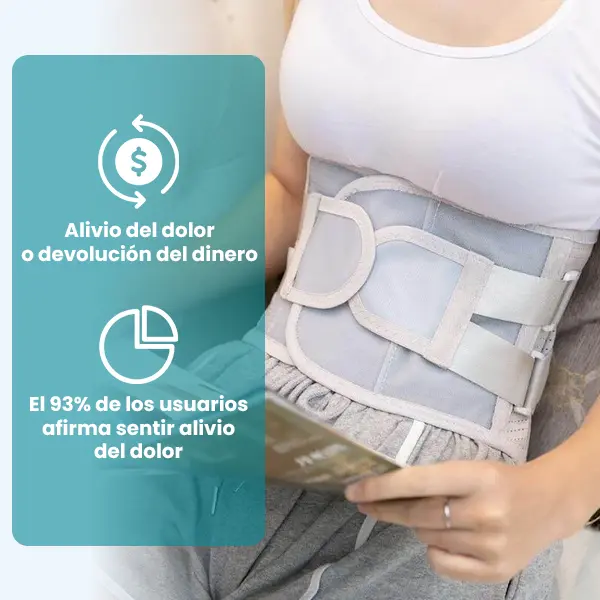 Cinturón de Soporte Lumbar Taquey 2.0