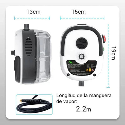 Limpiador a Vapor Portátil 2500W
