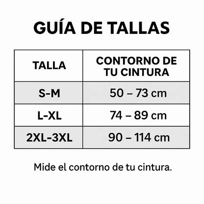 Cinturón de Soporte Lumbar Taquey 2.0