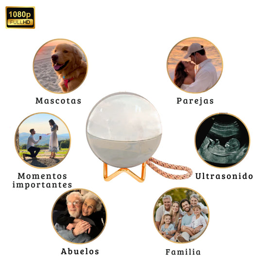 Esfera de Cristal Personalizable